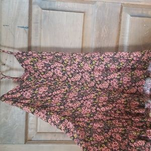 Free People 90's Floral Corset Top, S